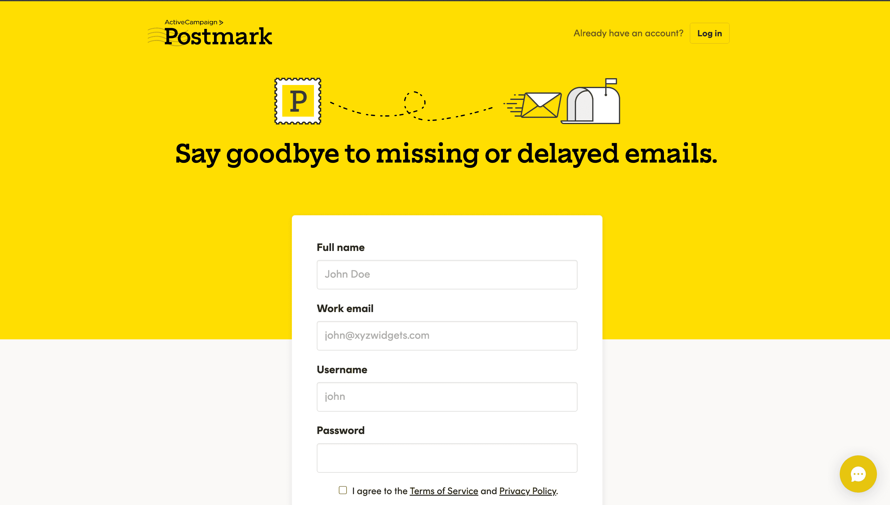 Signup to Postmark.png